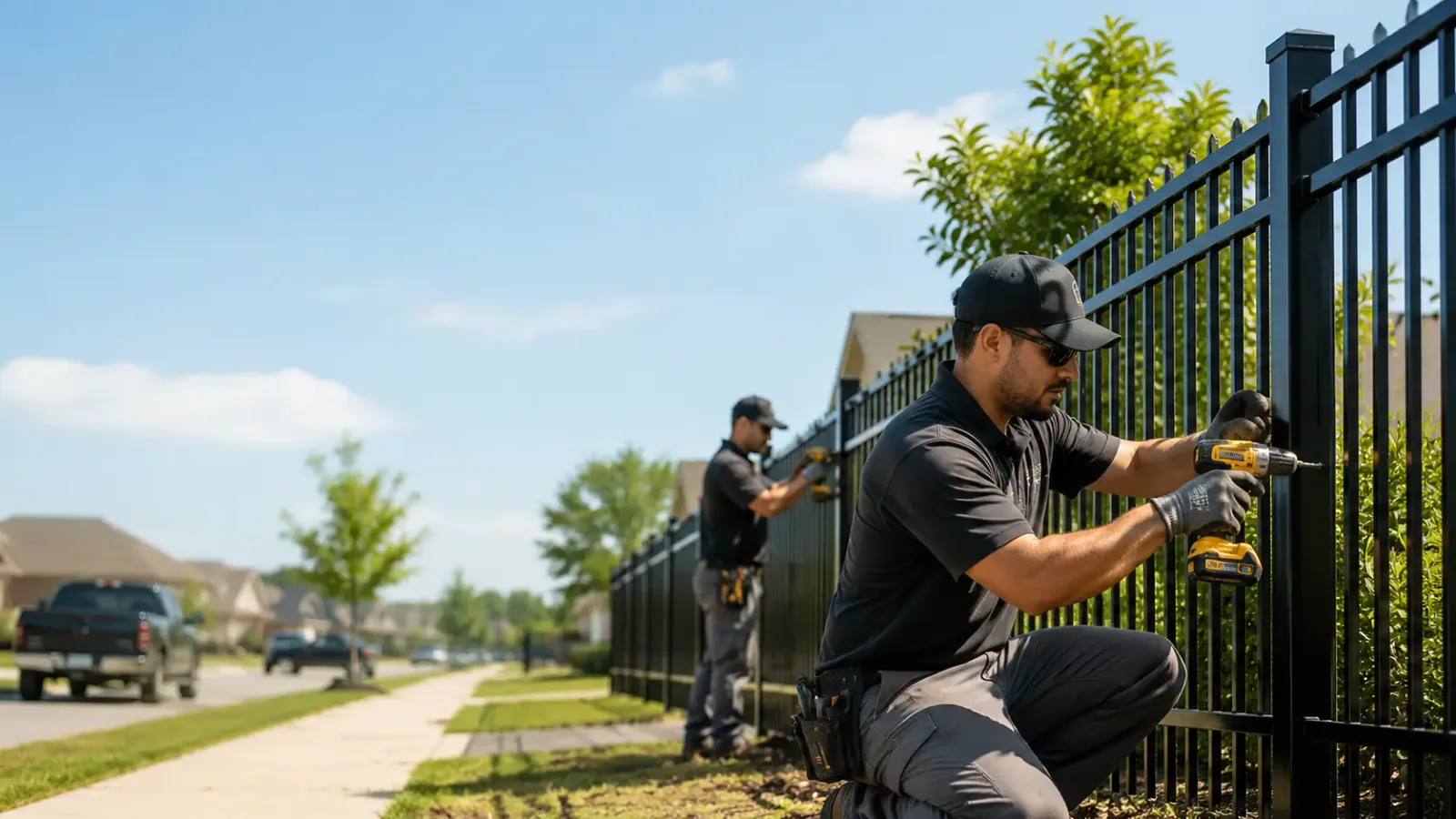 Metal Fence Installation in Lansing, WV